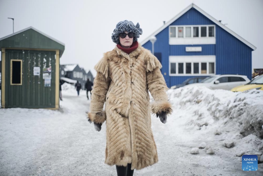 Un residente en Nuuk, Groenlandia. Foto: Xinhua