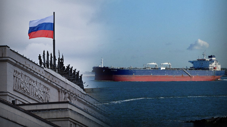 Rusia acusa a Ucrania de atacar un petrolero en el Mar Negro. Foto: RT
