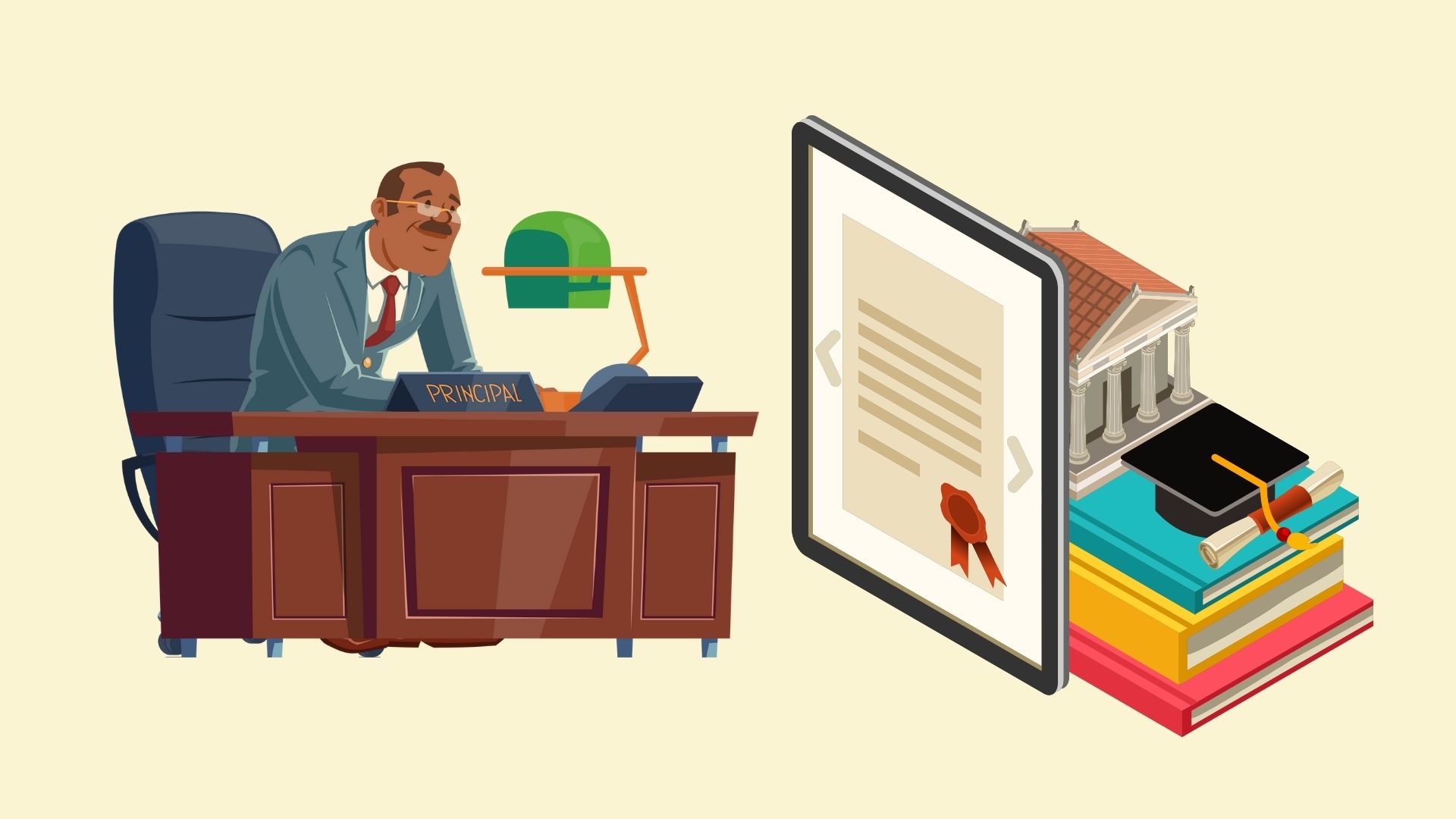 Estandares previstos para los rectores de escuelas preparatorias universitarias. Grafico: Duc Anh