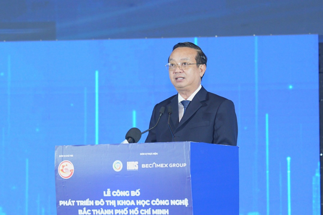 Ong Bui Minh Thanh - Pho Chu tich UBND TPHCM. Anh: Dinh Trong