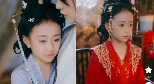 Nu dien vien Luu Tinh Than dong vai co dau nam 10 tuoi. Anh cat tu phim