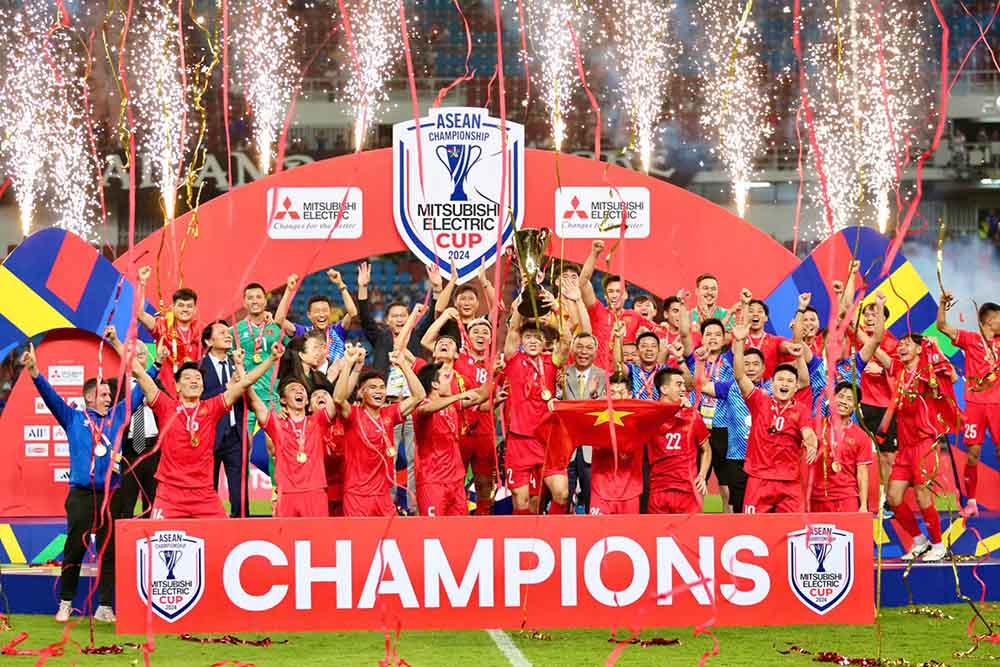 The Vietnamese team is the reigning ASEAN Cup champion. Photo: VFF