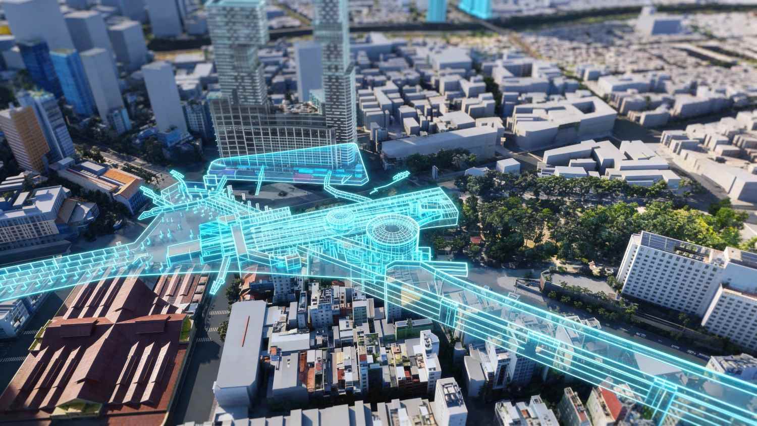 Groundbreaking ceremony for Metro Line 2, people along the route expect the new urban appearance