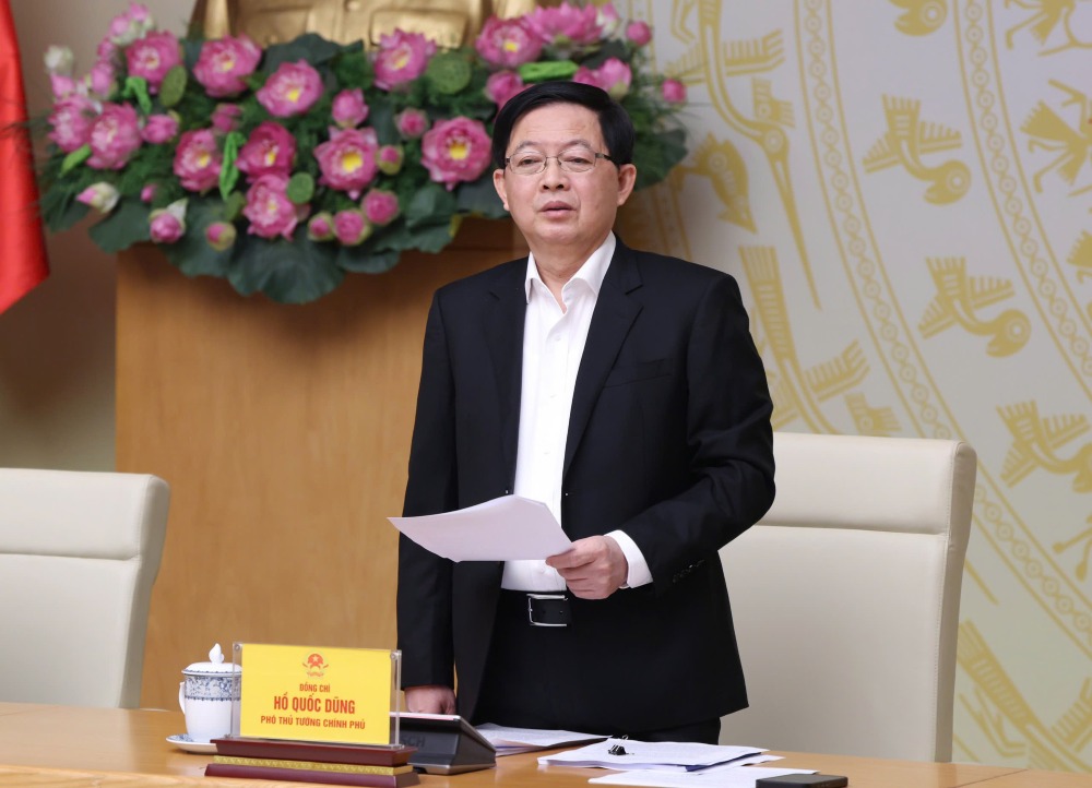 Deputy Prime Minister Ho Quoc Dung requests to promote policy communication. Photo: VGP