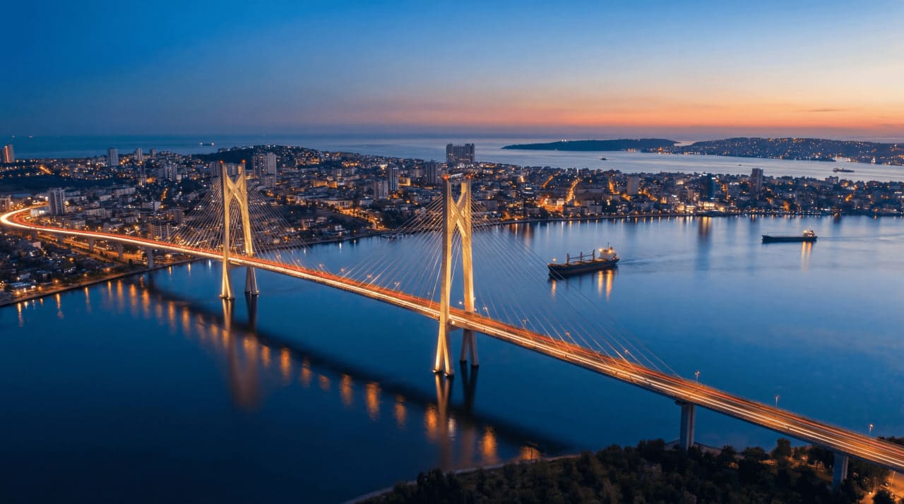 Phoi canh du an cau Can Gio. Anh: Masterise Group.