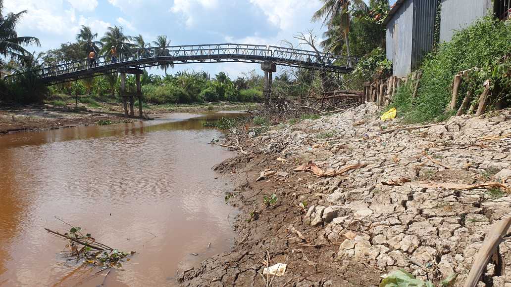 Most domestic fresh water sources in Ca Mau are exploited from groundwater. Every year in the dry season, Ca Mau province often lacks domestic water. Photo: Nhat Ho.