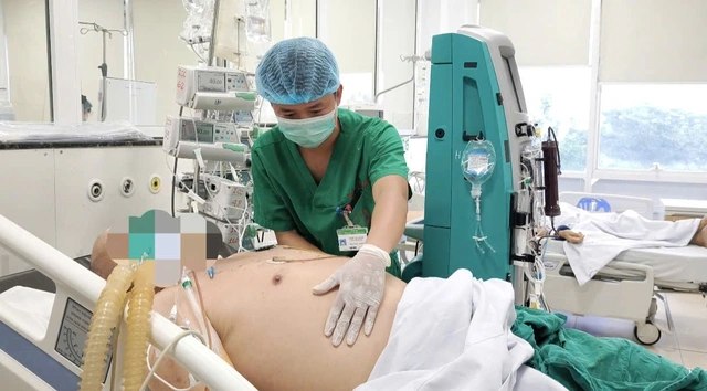 Dengue fever patients are being actively treated at the National Hospital for Tropical Diseases. Photo: BVCC