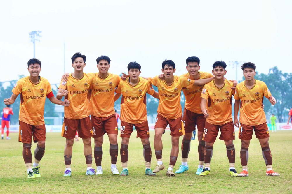 U19 Hoang Anh Gia Lai wins big against U19 Dong Thap in the opening match of the 2025-2026 National U19 Championship finals. Photo: VFF