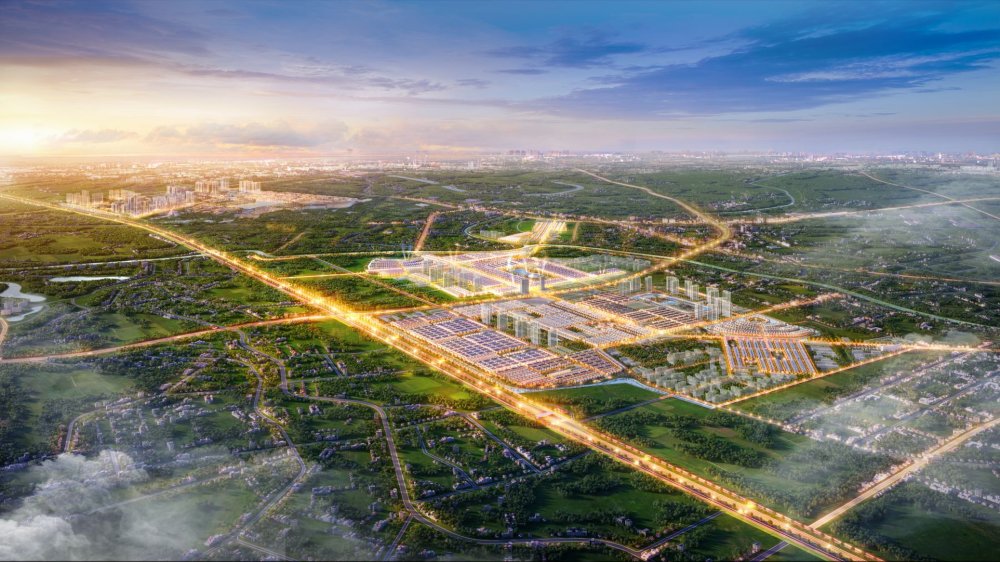 Su but toc cua ha tang dang lam thay doi cuc dien phat trien kinh te va BDS phia Dong Ha Noi 