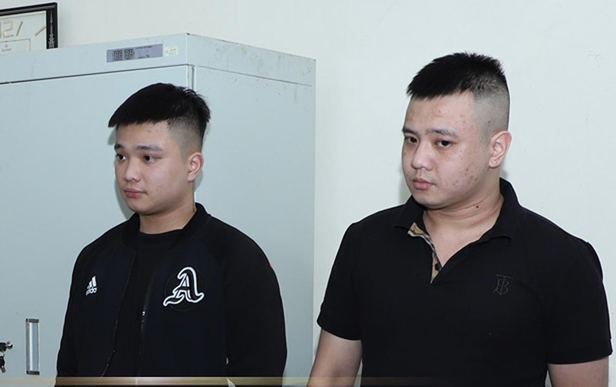 Nguyễn Mạnh Đức và Nguyễn Mạnh Cường. Ảnh: Công an tỉnh Ninh Bình