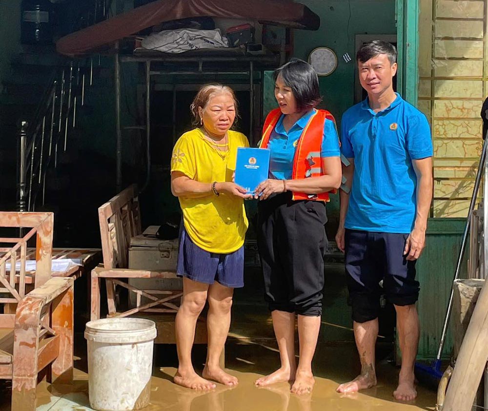 The most prominent mark in the work of caring for union members and workers of Da Nang Trade Union in 2025 is practicality and breadth. Photo: Da Nang Trade Union.