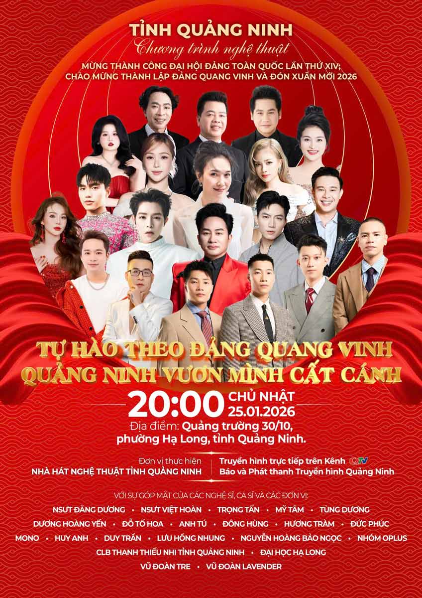 Mỹ Tâm cùng dàn sao tham gia concert quy mô 50.000 khán giả tại