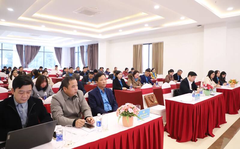 Propaganda on the election of National Assembly deputies of the XIV term in Ha Giang ward 1. Photo: Tuyen Quang Trade Union