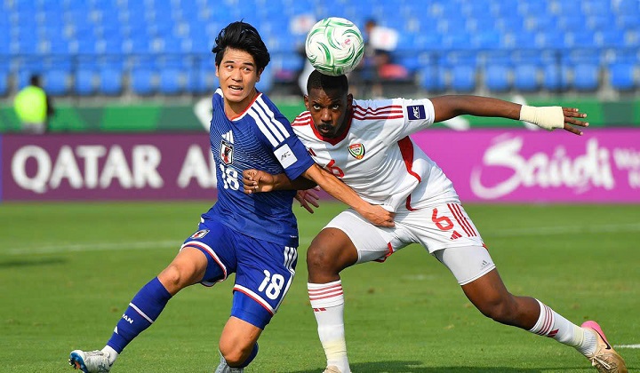 U23 UAE co loi choi kha don gian, tan dung cac tinh huong chuyen doi trang thai de phan cong nhanh. Anh: AFC