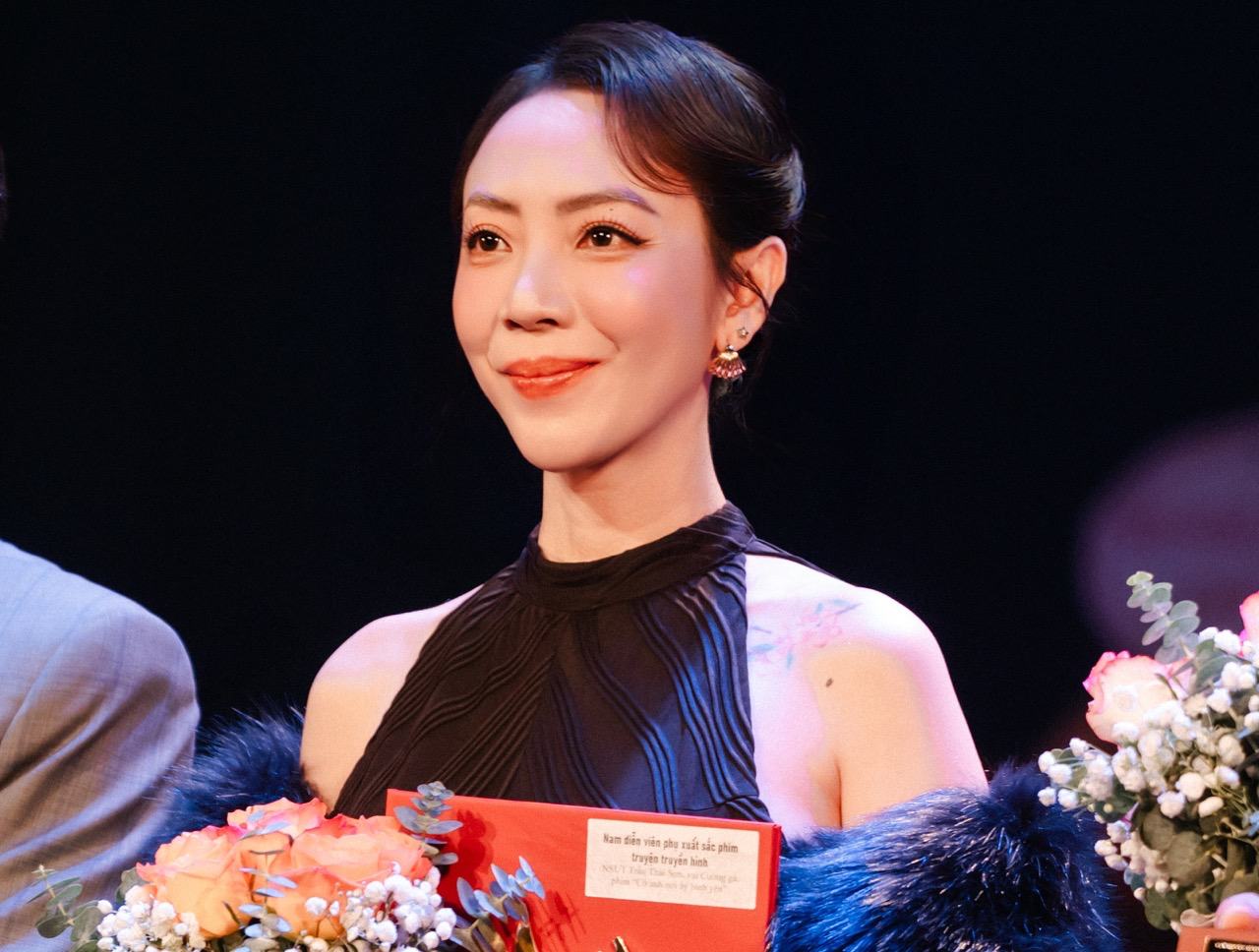 Director Thu Trang. Photo: Film crew.