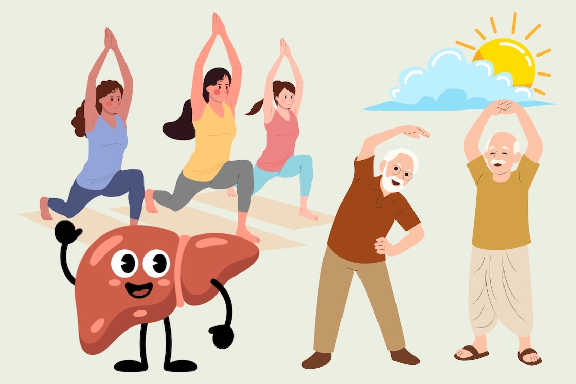 How to exercise in the morning in winter to help boost liver function