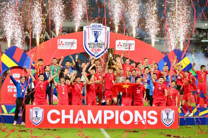 La seleccion vietnamita es el actual campeon de la Copa ASEAN. Foto: VFF