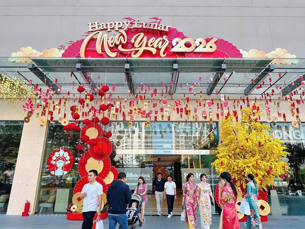 Metrolink An Phu is one of the ideal destinations for year-end gatherings. (Photo source: Metrolink An Phu)