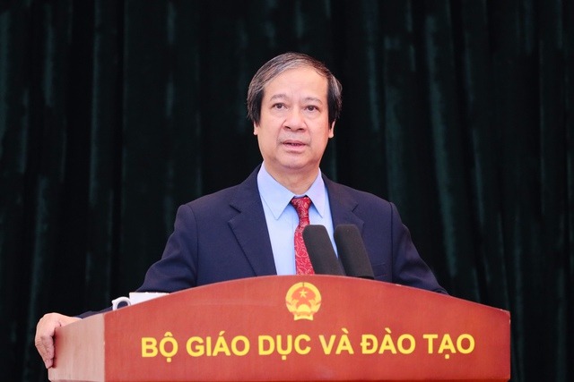 Bo truong Nguyen Kim Son. Anh: Bo Giao duc va Dao tao