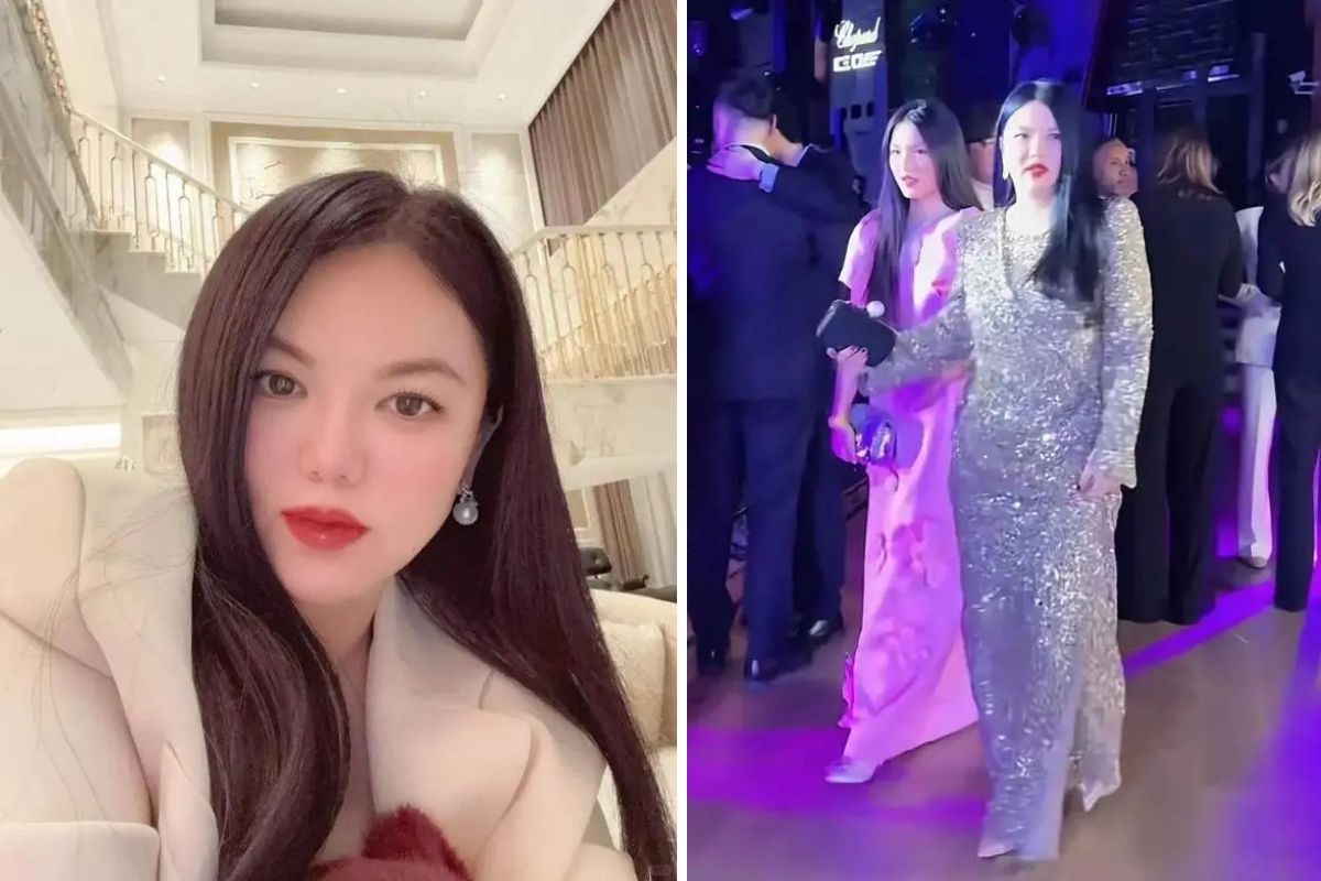 Ly Tuong thuong xuyen khoe su giau co, cung chieu con gai. Anh: Xinhua