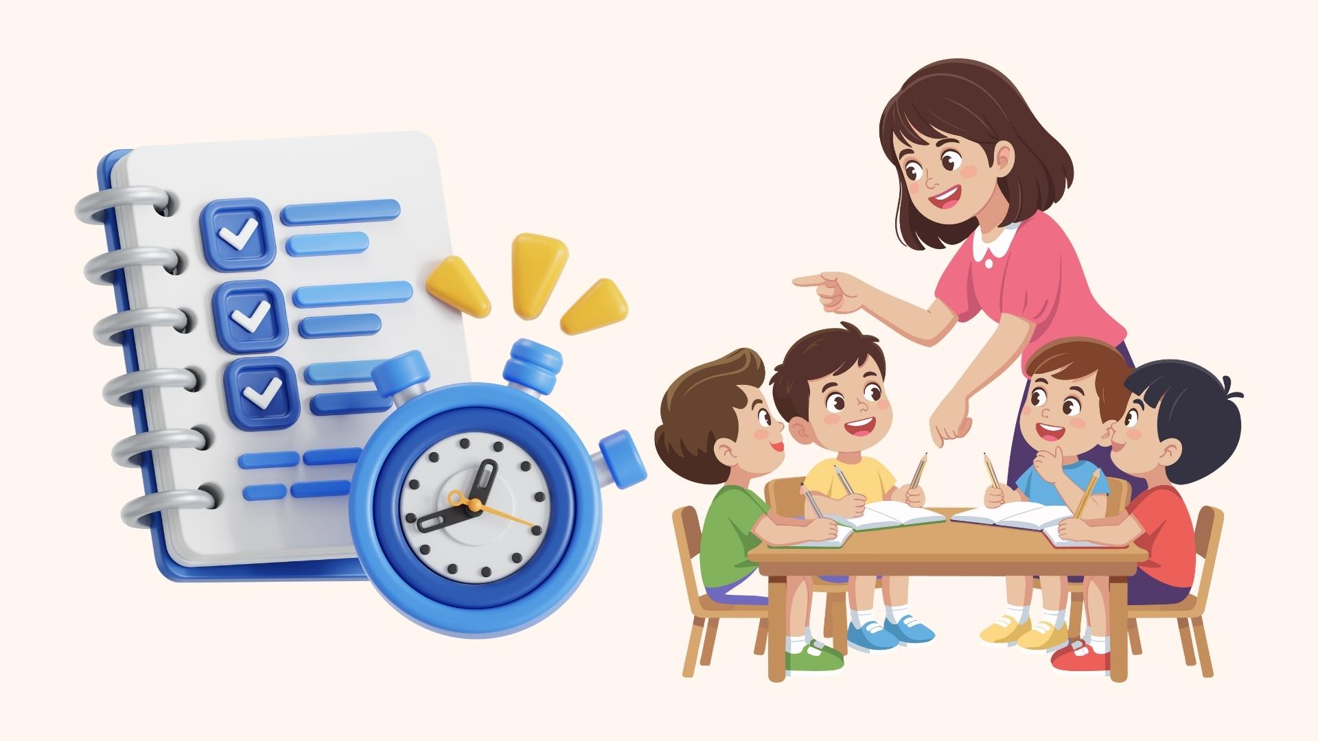 Proposal to reduce teaching hours for preschool teachers during probation. Graphics: Linh Dan