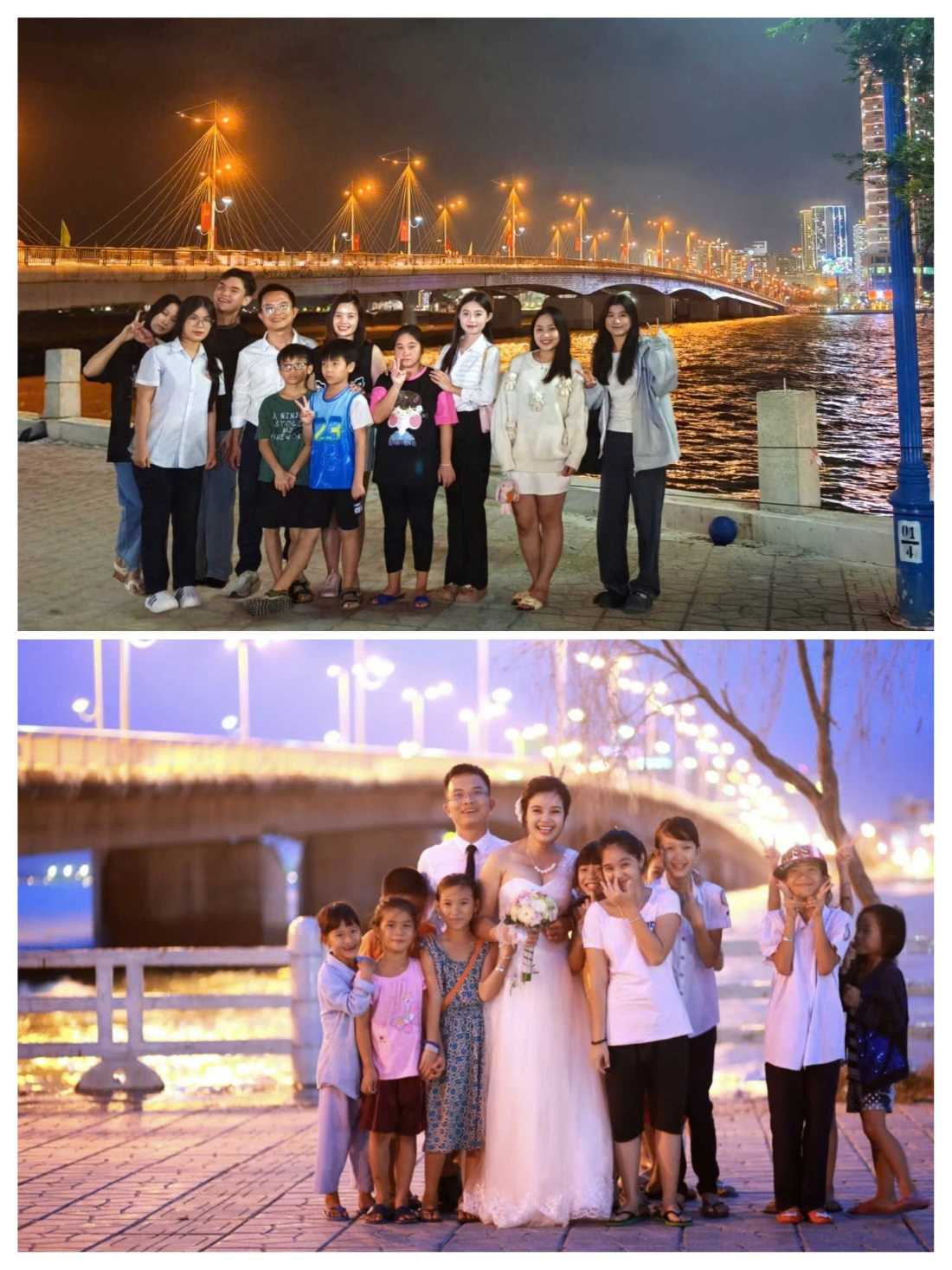 Buc anh cuoi kha dac biet cua doi vo chong tre luu lai tai Nha Trang sau 12 nam tiep tuc lam nen cau chuyen dep. Anh: NVCC