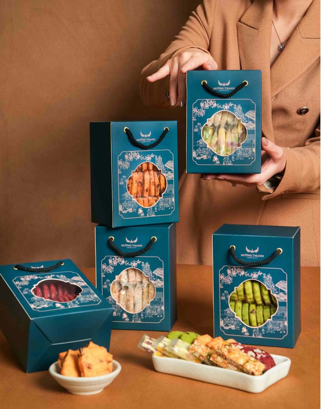 Tâp doan Mường Thanh mong muốn mang dến những trai nghiêm ẩm thực thu vi dầy hương vi ngay xuân. Anh: Muong Thanh