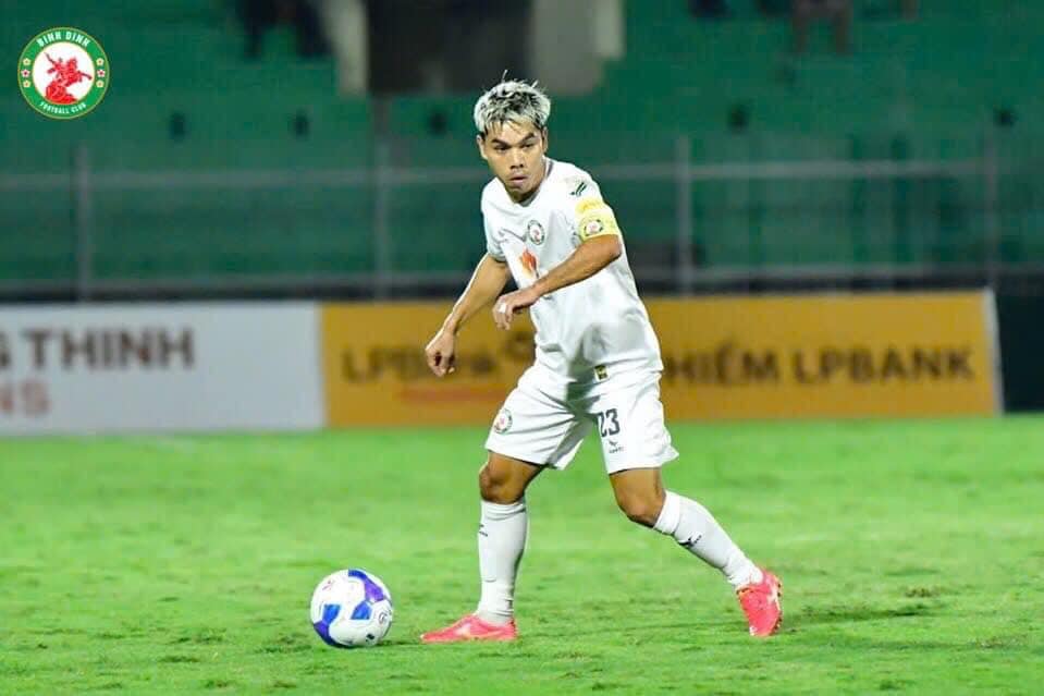 Midfielder Cao Van Trien. Photo: BDFC