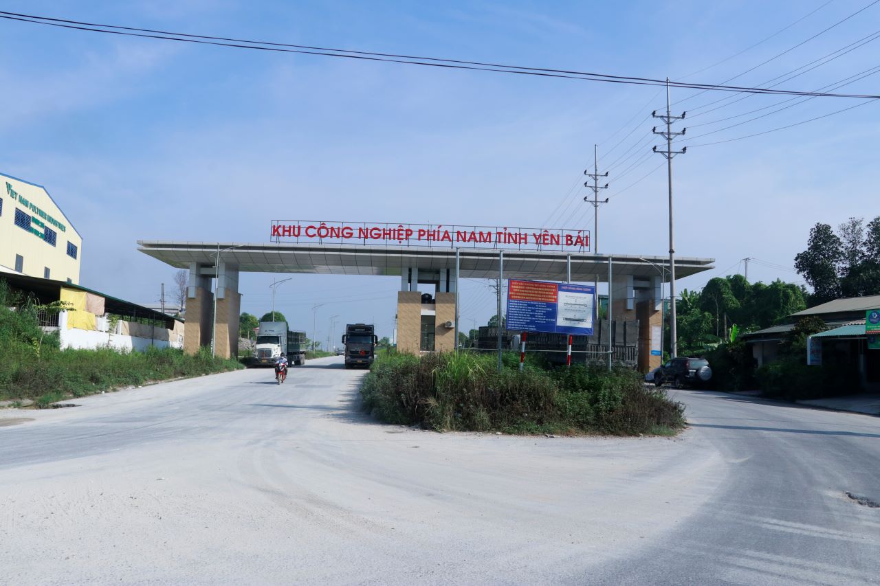 Khu cong nghiep phia Nam (xa Van Phu, tinh Lao Cai). Anh: Van Duc