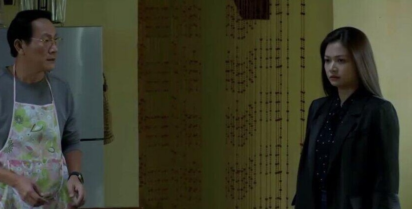 Accidentally discovering the DNA test, Ms. Anh discovered her husband's secret. Photo: Screenshot