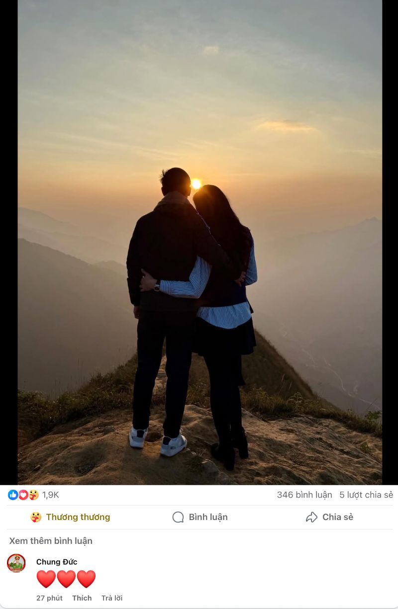 Ong xa cua cuu tuyen thu Pham Thi Yen binh luan bai dang mot nam truoc. Anh chup tu bai dang nhan vat