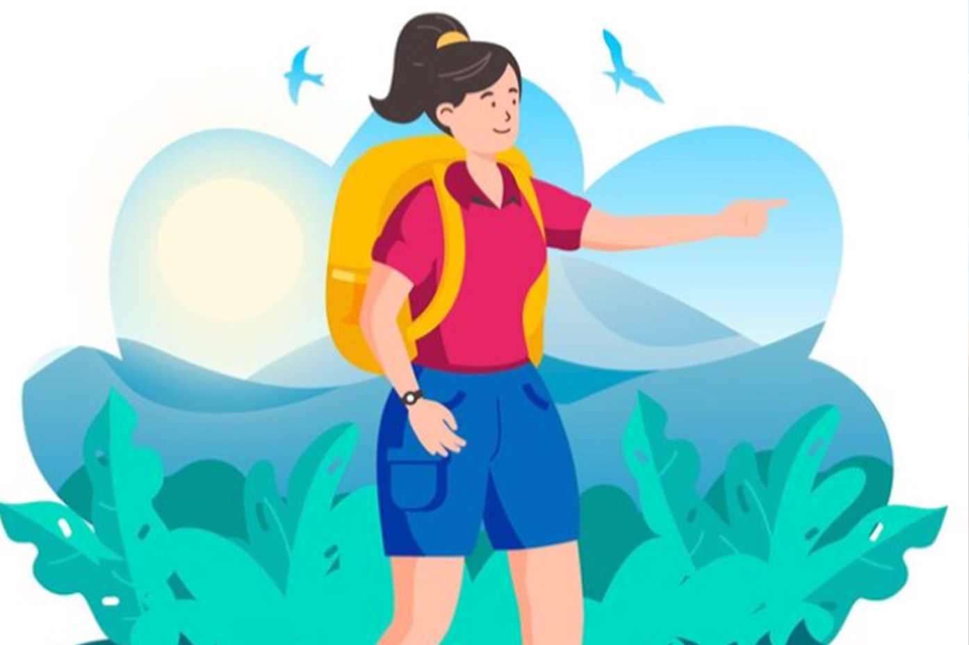 Rucking la hinh thuc di bo mang them trong luong giup tang cuong suc khoe toan dien. Do hoa: Thien Nhan