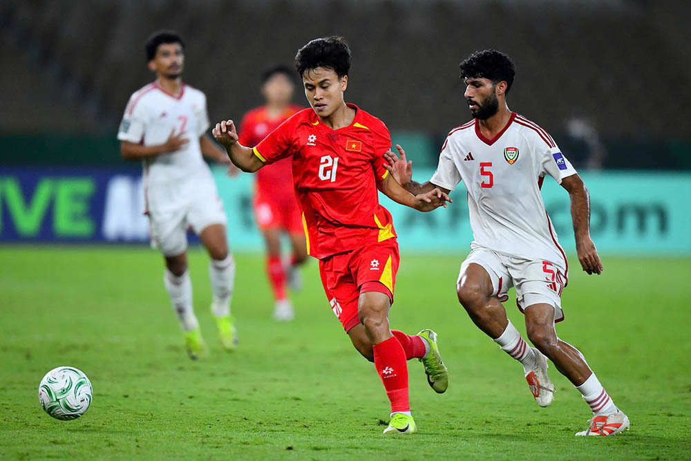 U23 Viet Nam da co chien thuat hop ly truoc U23 UAE. Anh: AFC