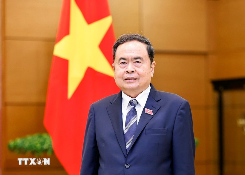 Politburo member, National Assembly Chairman Tran Thanh Man has an article on the National Assembly's foreign affairs in the era of national rise. Photo: VNA