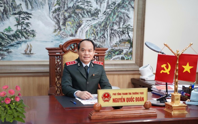 Ong Nguyen Quoc Doan duoc bo nhiem giu chuc Pho Tong Thanh tra Thuong truc Thanh tra Chinh phu vao thang 11 nam 2025. Anh: Thanh tra Chinh phu