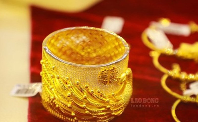 Domestic gold prices today increased by more than 2 million VND/tael. Photo: Phan Anh