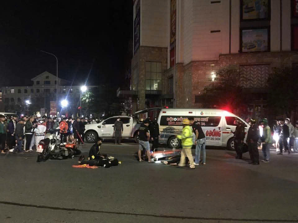 Scene of the accident. Photo: Q. An.