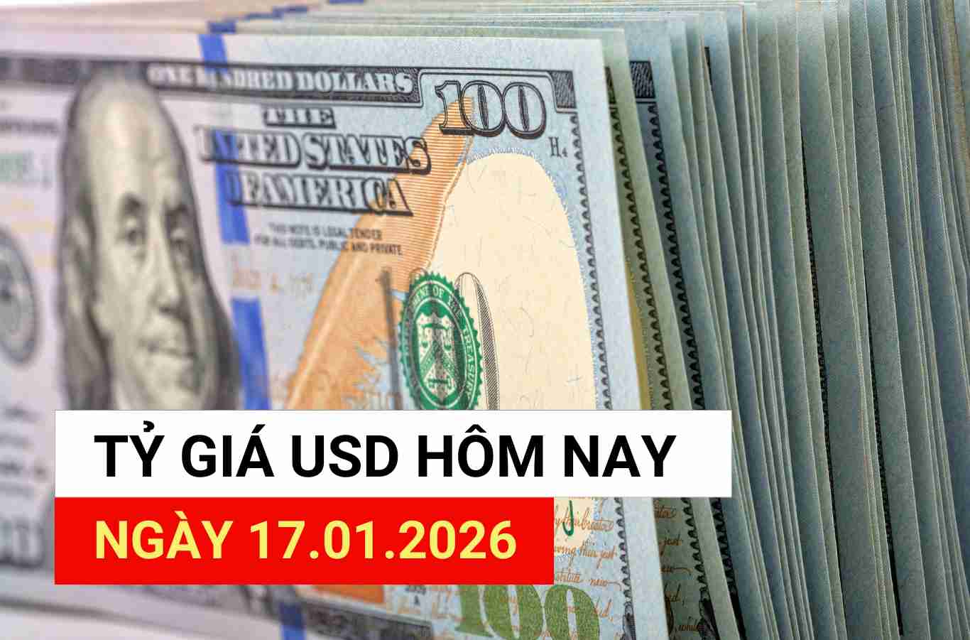 USD exchange rate today 17.1: Week-end surge