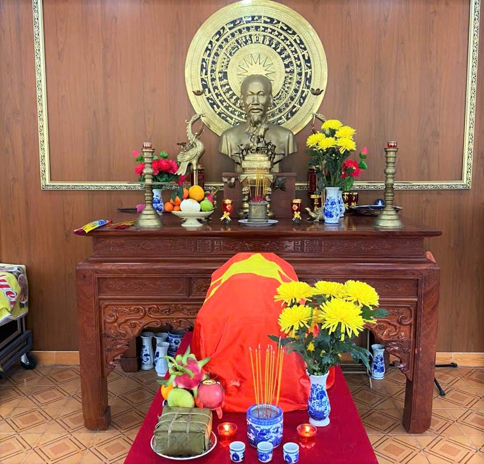 Suspected martyrs' remains are gathered and buried at Bao Loc Martyrs' Cemetery. Photo: Phuc Khanh