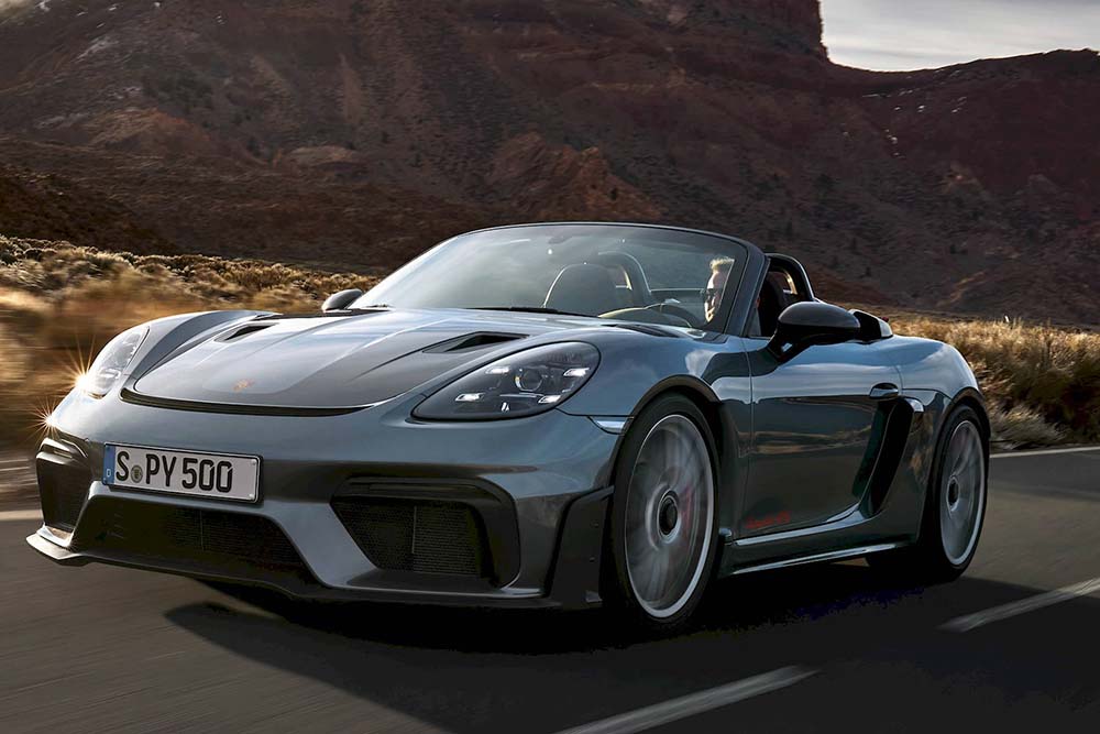 Porsche 718 Spyder RS model. Photo: Porsche