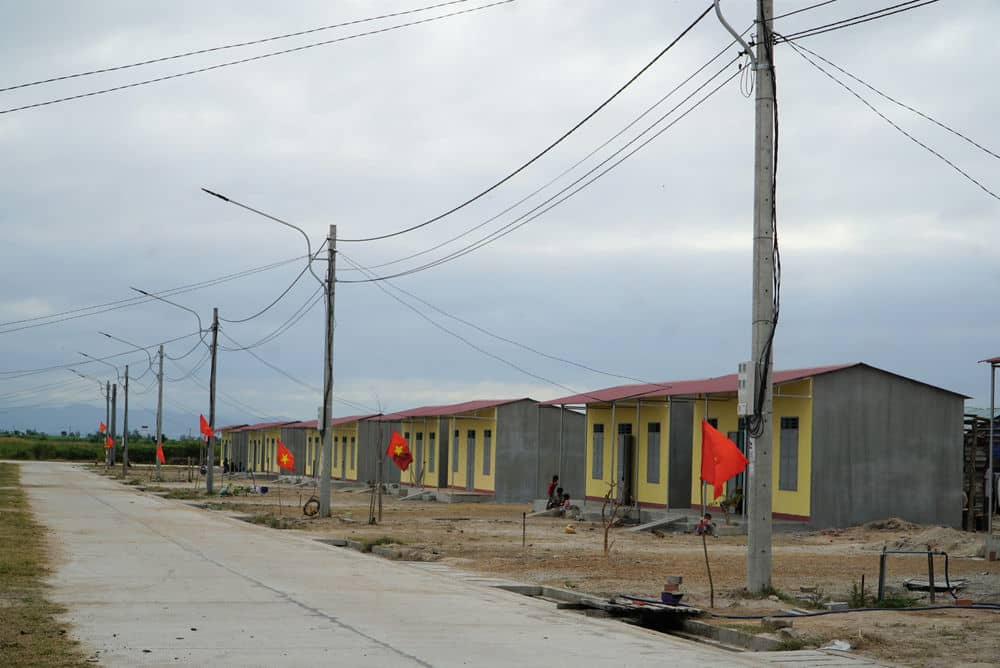 A resettlement project for people in disaster areas in Phu Thien commune, Gia Lai. Photo: Thanh Tuan