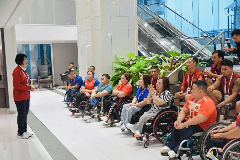 Vietnamese athletes will be classified for injuries before officially competing in ASEAN Para Games 13 in Thailand. Photo: Thai Duong