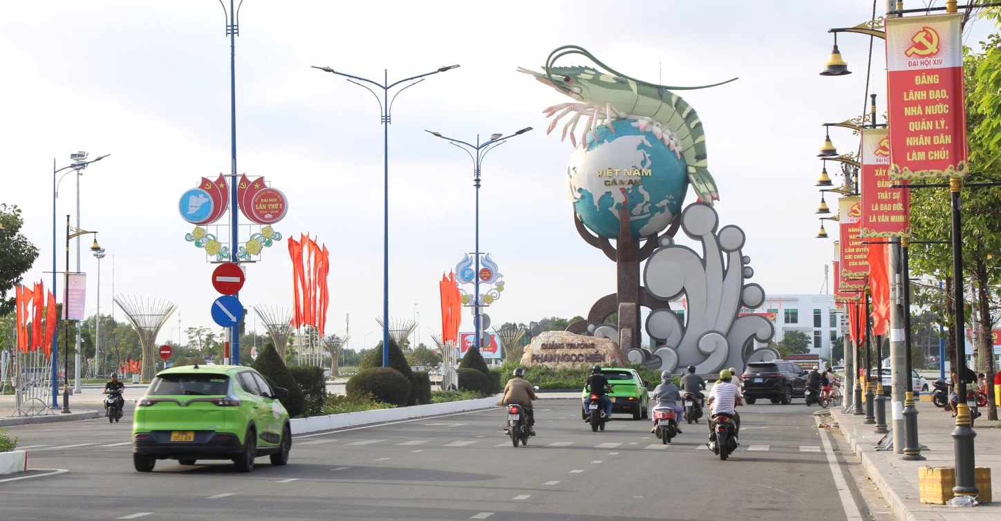 Quang truong Phan Ngoc Hien, Ca Mau. Anh: Nhat Ho.