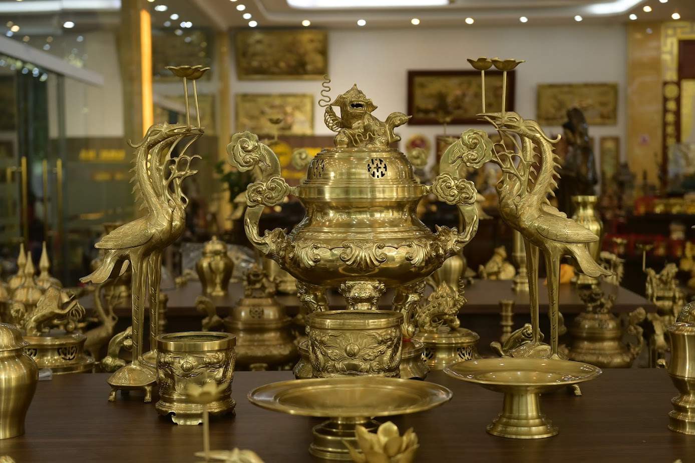 Bo do tho bang dong duoc hoan thien voi mau ma dep. Anh: Nguyen Truong