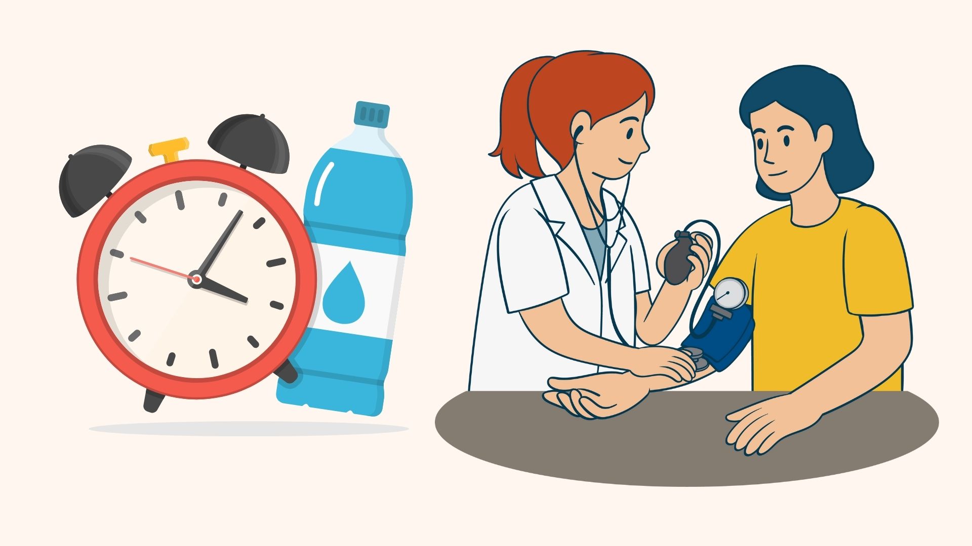 Blood pressure increases due to drinking too little water. Graphics: Linh Dan