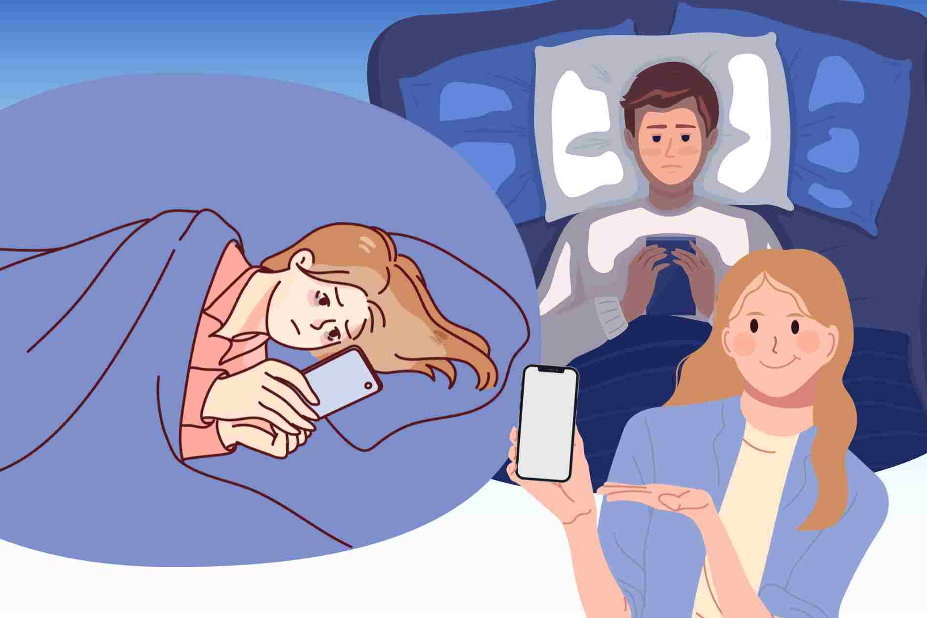 The impact of phone screens on vision and sleep