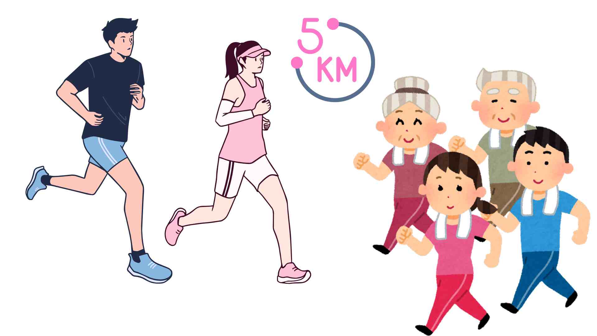 Just by jogging or walking, you can still improve your health every day if you choose the right way. Graphics: Ha May