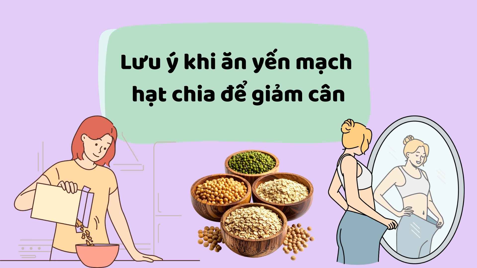 Notes when eating chia seed oatmeal to lose weight