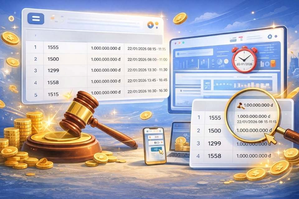 Bo Khoa hoc va Cong nghe se to chuc dau gia quyen su dung mot so ma, so vien thong dich vu giai dap thong tin tren pham vi toan quoc. Do hoa: AI