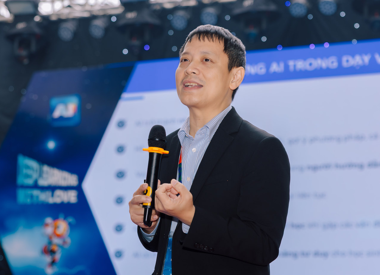 GS.TS Le Anh Vinh - Vien truong Vien Khoa hoc Giao duc Viet Nam (Bo GDDT). Anh: BTC